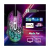 VersionTech Mouse 2400 DPI USB con cable láser óptico_2