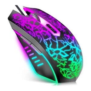 VersionTech Mouse 2400 DPI USB con cable láser óptico_1