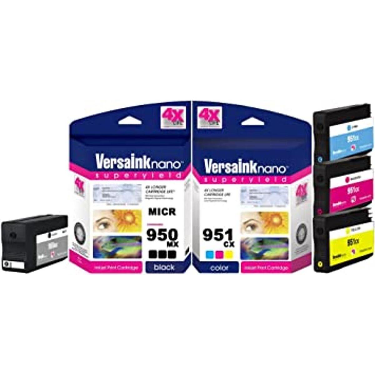VersaInkNano HP 950 MX Cartucho de tinta MICR negro para