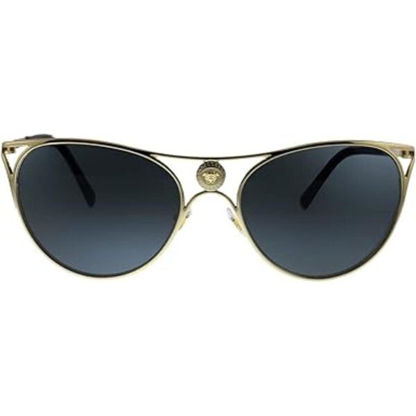 Versace VE 2237 100287 Lentes de sol de metal dorado con_2