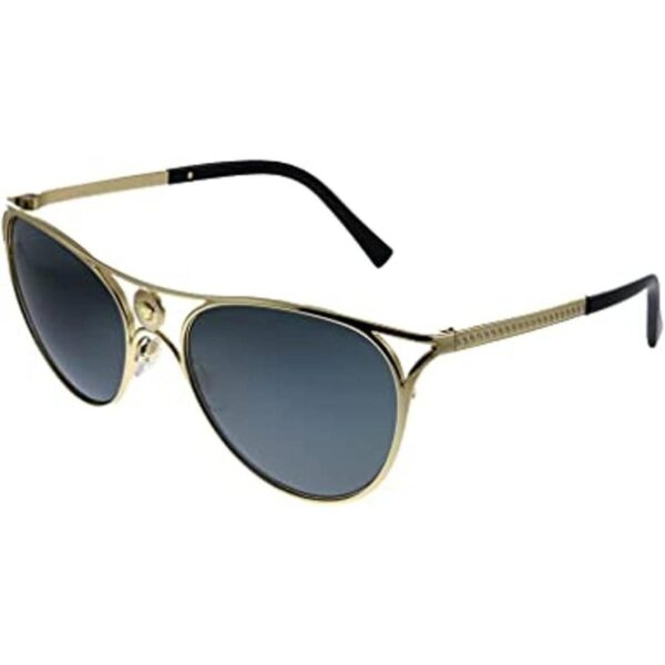 Versace VE 2237 100287 Lentes de sol de metal dorado con_1