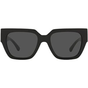 Versace Gafas de sol con montura negra lentes gris_2