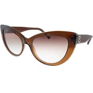 Versace VE 4388 53240P Gafas de sol de plástico marrón_1