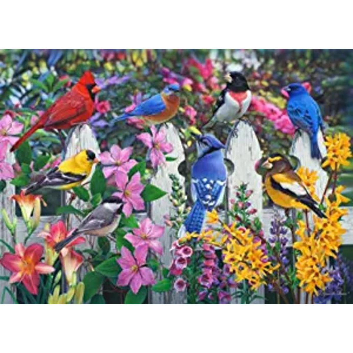 Vermont Christmas Company Songbirds Jigsaw Puzzle 1000