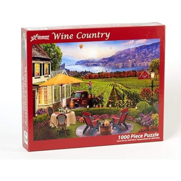 Vermont Christmas Company Wine Country Jigsaw Puzzle 1000_2