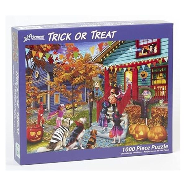 Vermont Christmas Company Rompecabezas de Halloween de_2