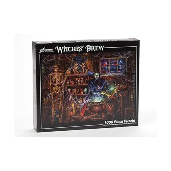 Vermont Christmas Company Brujas Brew Halloween Jigsaw_2