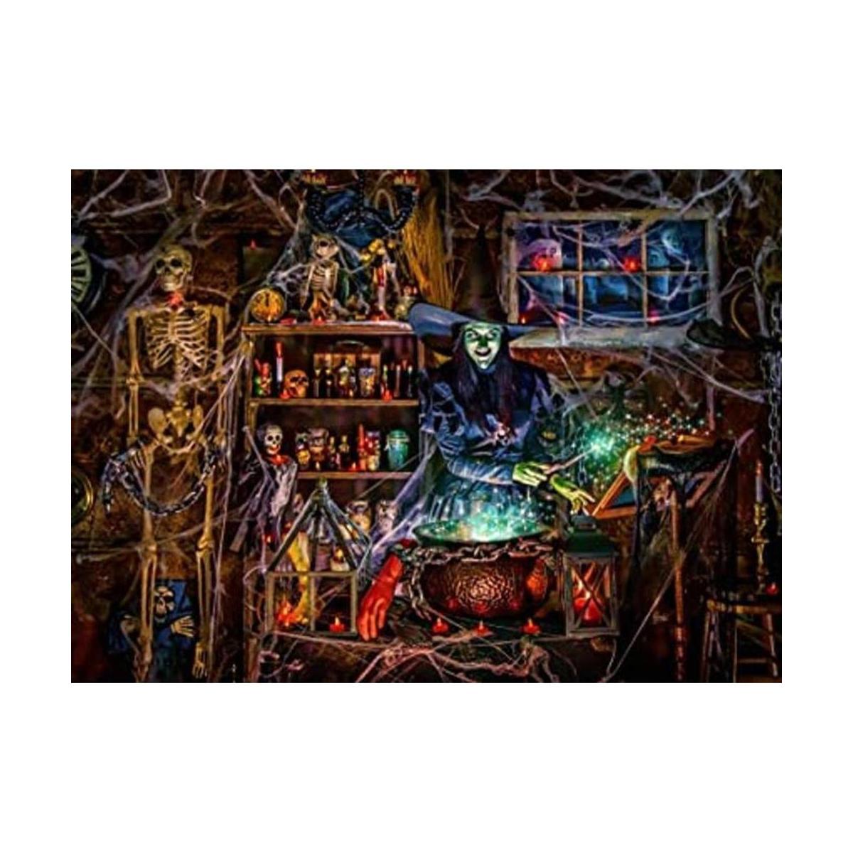 Vermont Christmas Company Brujas Brew Halloween Jigsaw