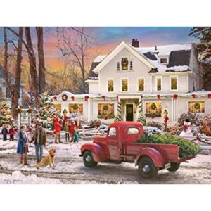 Vermont Christmas Company Rompecabezas de 550 piezas The_1