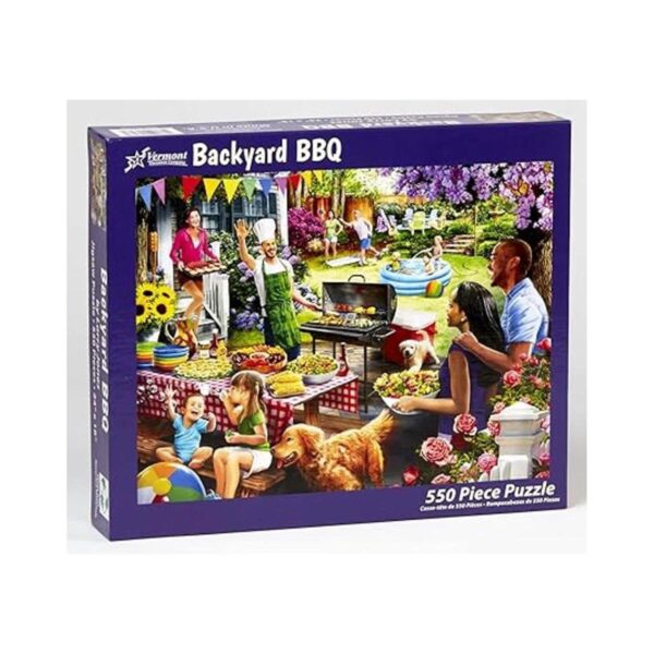 Vermont Christmas Company Patio trasero BBQ Jigsaw Puzzle_2