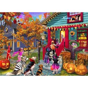 Vermont Christmas Company Rompecabezas de Halloween de_1