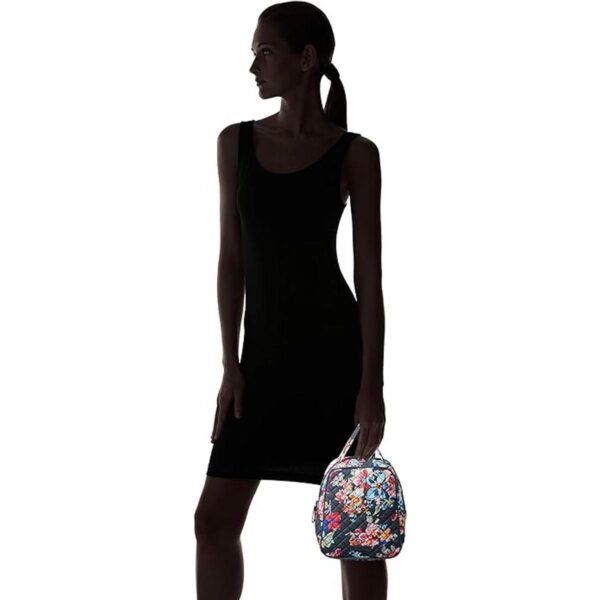 Vera Bradley Bolsa de almuerzo de algodón para mujer_6