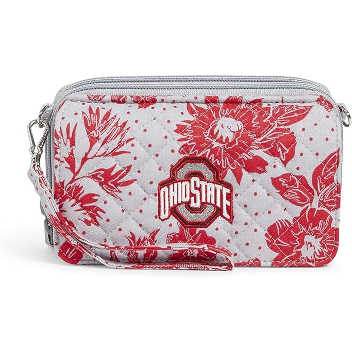Vera Bradley Bolso cruzado de algodón universitario todo