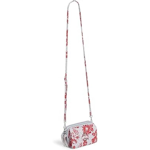 Vera Bradley Bolso cruzado de algodón universitario todo_3