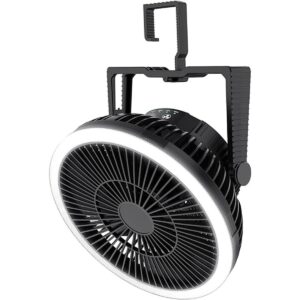 Ventilador recargable de 10000 mAh funciona con pilas_1