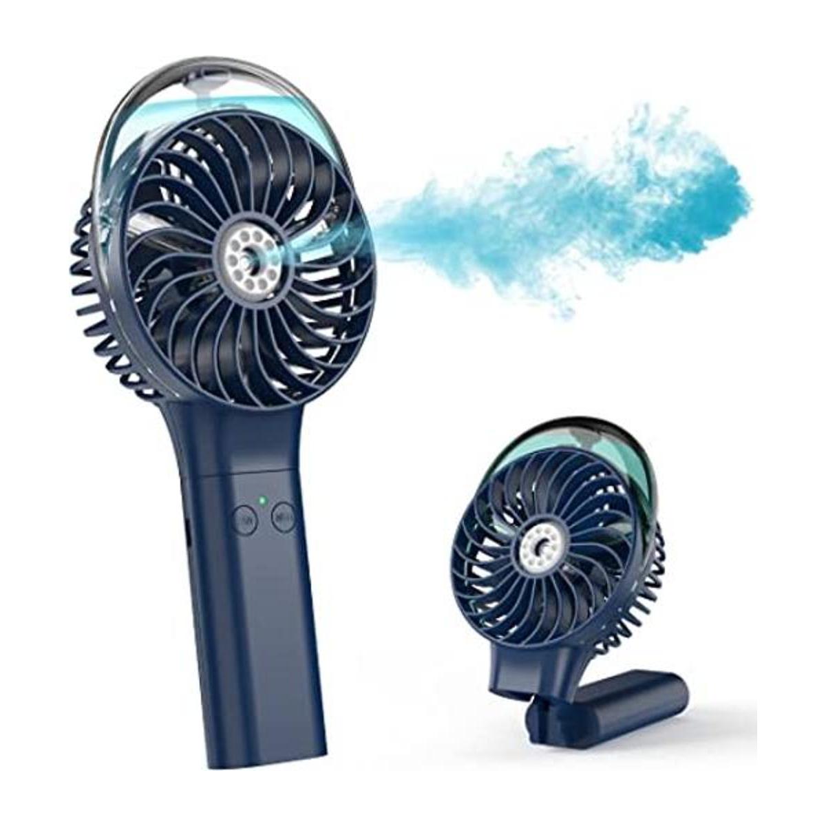 Ventilador rociador de mano portátil y recargable de 3000