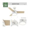 Ventilador de techo Aker de Hunter Fan Company 59301 36_3