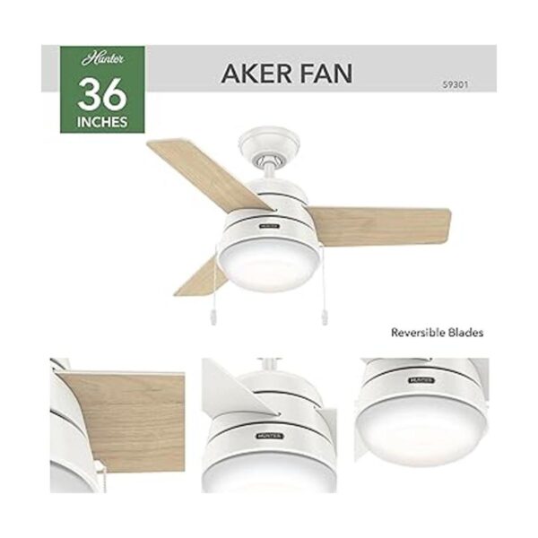 Ventilador de techo Aker de Hunter Fan Company 59301 36_3