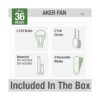 Ventilador de techo Aker de Hunter Fan Company 59301 36_5