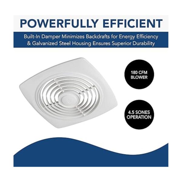Ventilador marca Broan de Cuarto a Cuarto 380 CFM 65_5