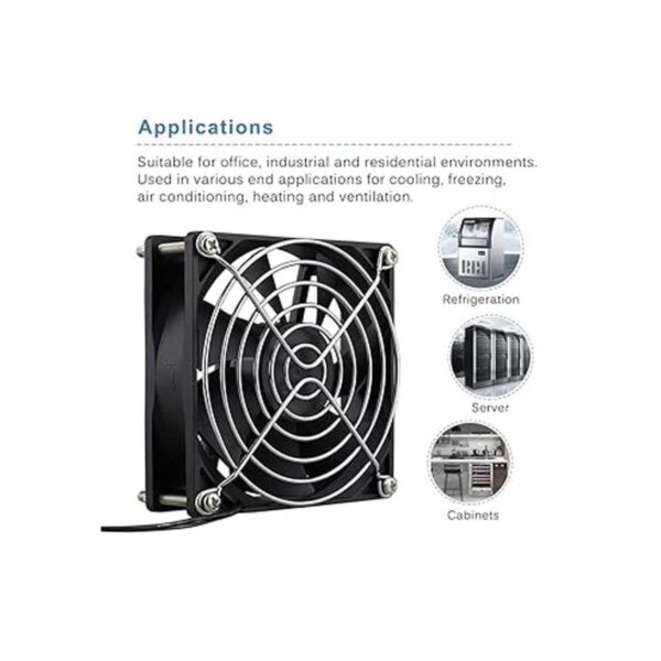Ventilador de refrigeración sin escobillas EC GDSTIME_3
