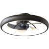 Ventilador de techo con luces LED regulables reversibles