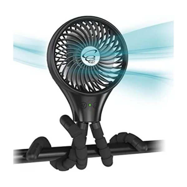 Ventilador para carriola funciona con batería de 5200