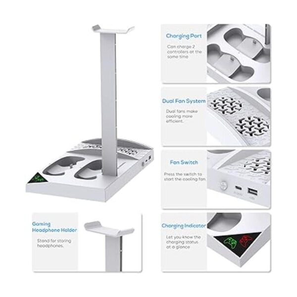 Ventilador de refrigeración con soporte de carga para_2