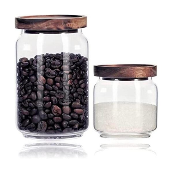 Vensp Tarros de almacenamiento de vidrio de borosilicato