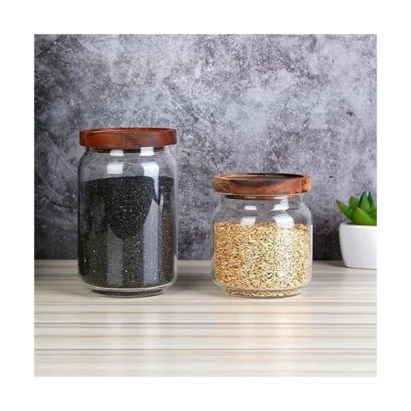 Vensp Tarros de almacenamiento de vidrio de borosilicato