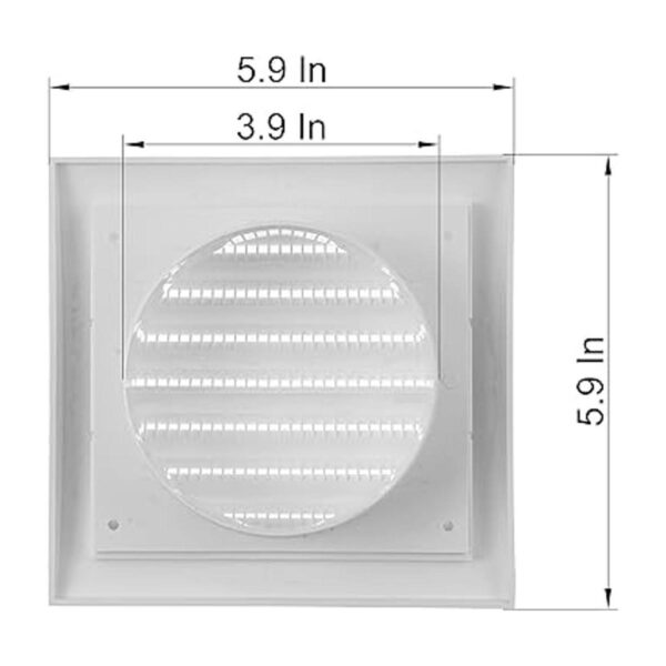 Vent Systems Paquete de 2 fundas de ventilación de aire