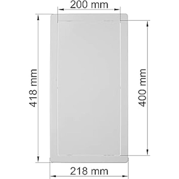 Vent Systems Panel de acceso de 8 x 16 pulgadas puertas