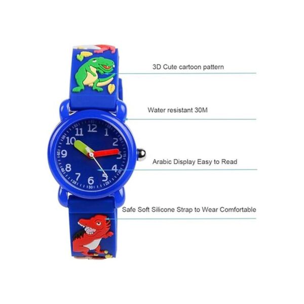 Venhoo Kids Watches 3D Cartoon Waterproof Silicone_3