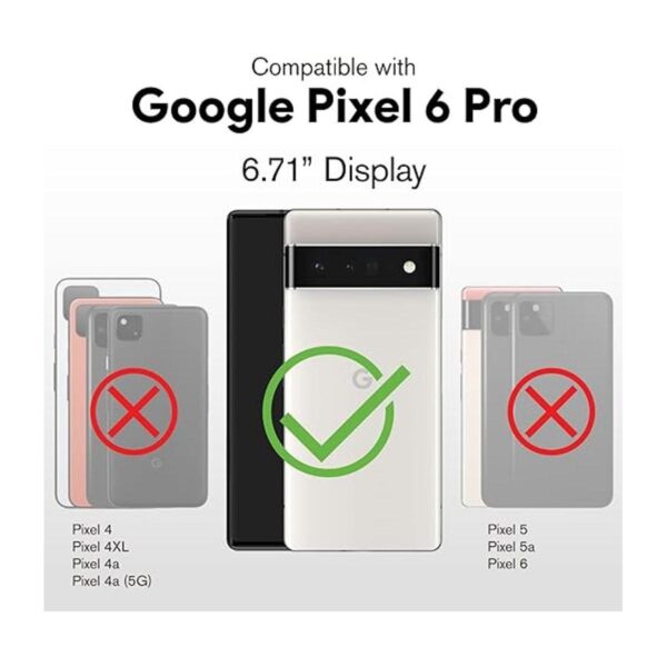 Vena Funda tipo cartera compatible con Google Pixel 6 Pro_2