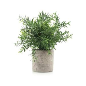 Velener césped artificial pequeño de plástico verde con_1