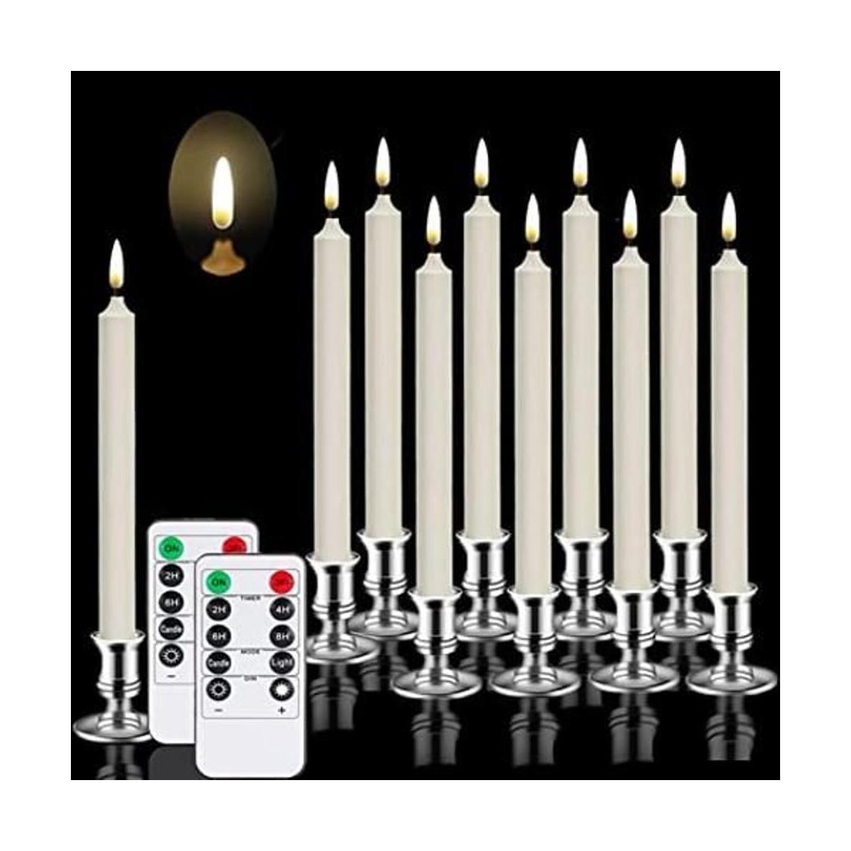 Velas de ventana Velas sin llama velas alimentadas por