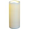 Velas LED sin llama de 4 x 10 pulgadas para exteriores_1