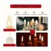 Velas LED sin llama TBW con imitación de cera derramada y_4