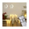Velas de Navidad para ventana con control remoto accesorios_2