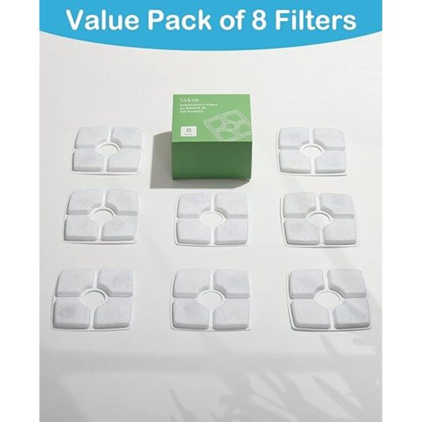 Veken Replacement Filters for 84oz2.5L Automatic Pet