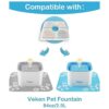 Veken Replacement Filters for 84oz2.5L Automatic Pet