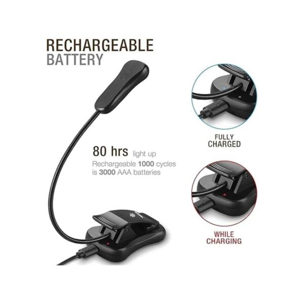 Vekkia Luz LED cálida de 3000 K recargable luz de_4