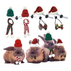 Vehomy Disfraz de Navidad de animales pequeños 8 piezas_1
