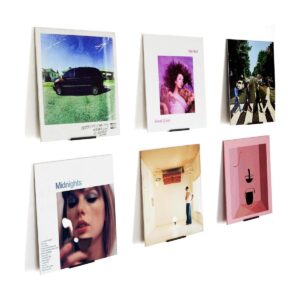 Vefunk Estante de discos de vinilo para álbumes juego de_1