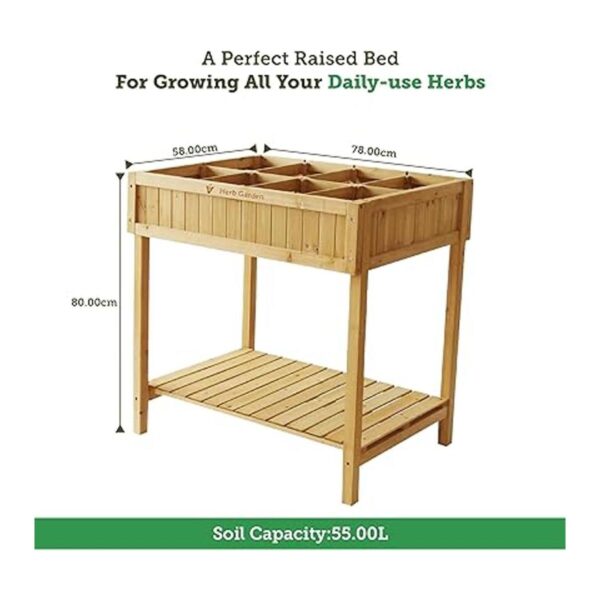 VegTrug Jardín de hierbas de 8 bolsillos