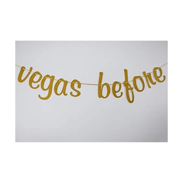 Vegas Before Vows Cartel de guirnalda cartel de soltero_5