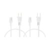 Vebner Cable de alimentación extra corto compatible con_3