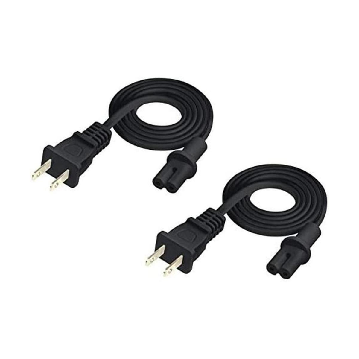 Vebner Cable de alimentación de 3 pies compatible con