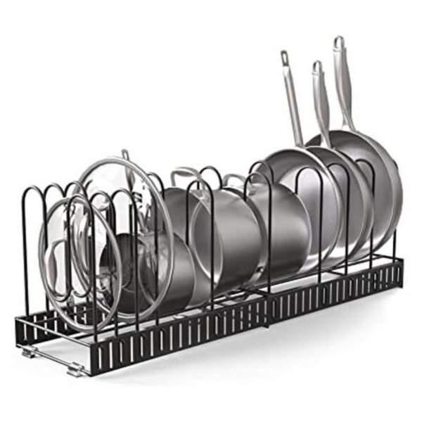 Vdomus Organizador expandible para ollas con 4 posiciones_1