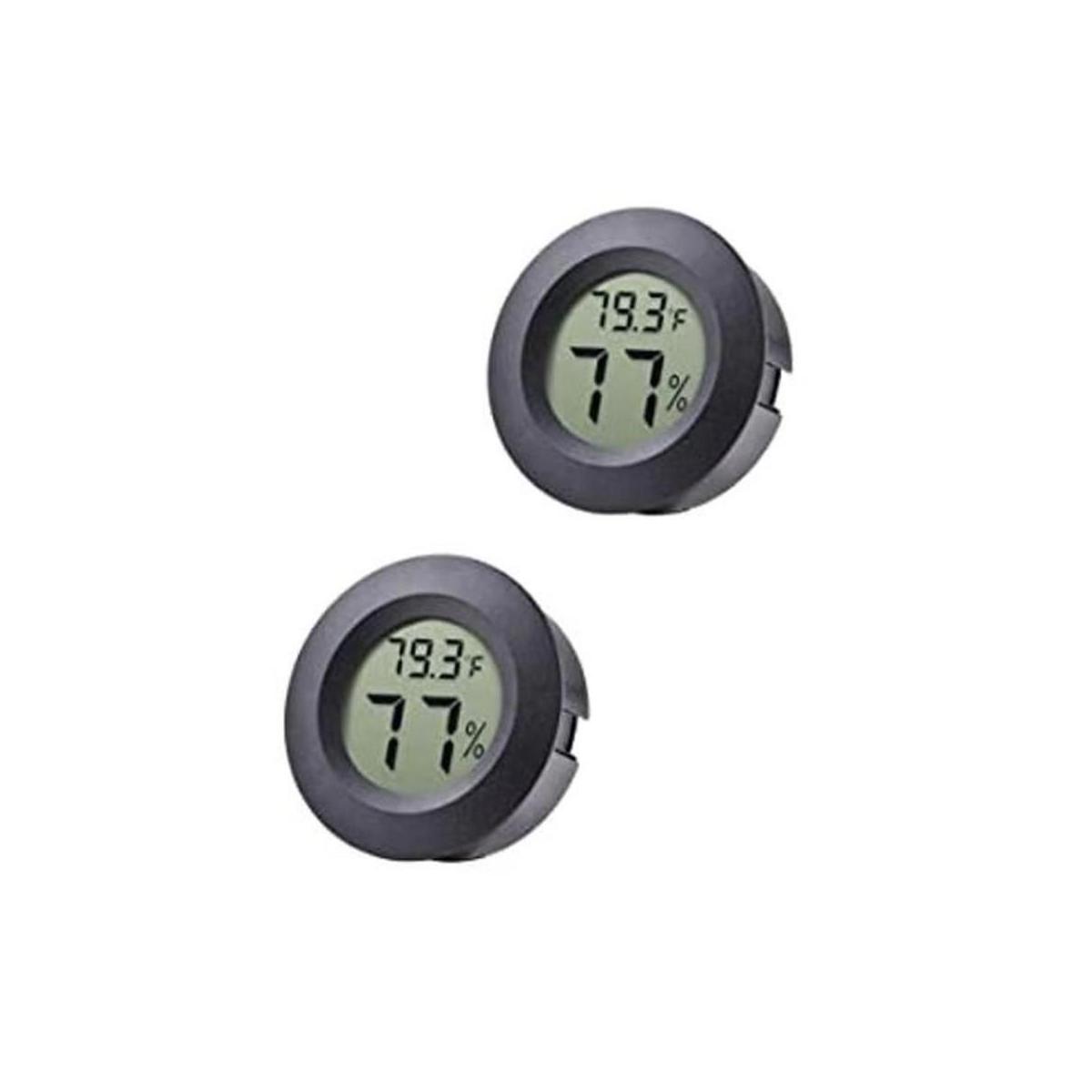 Veanic 2 unidades mini higrómetro termómetro Fahrenheit o